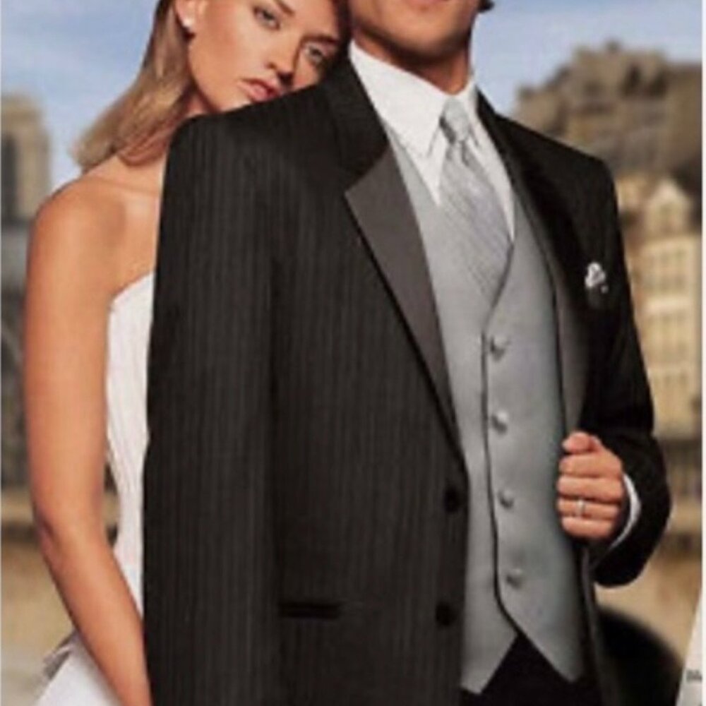 Black Parisian Tuxedo Jacket -Formal Wear Gala